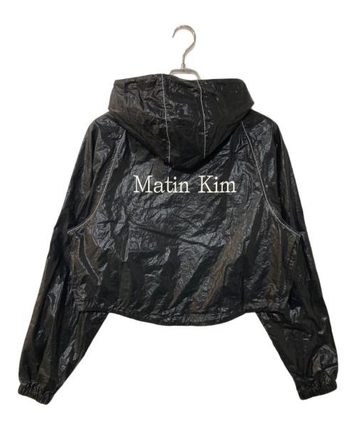 martin kim（マーティンキム）martin kim (マーティンキム) Crop Hoody Coating Jumper ブラック サイズ:FREE 未使用品の古着・服飾アイテム