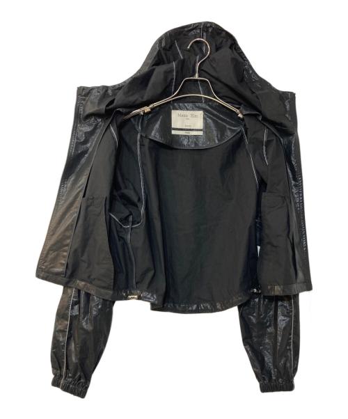 martin kim（マーティンキム）martin kim (マーティンキム) Crop Hoody Coating Jumper ブラック サイズ:FREE 未使用品の古着・服飾アイテム