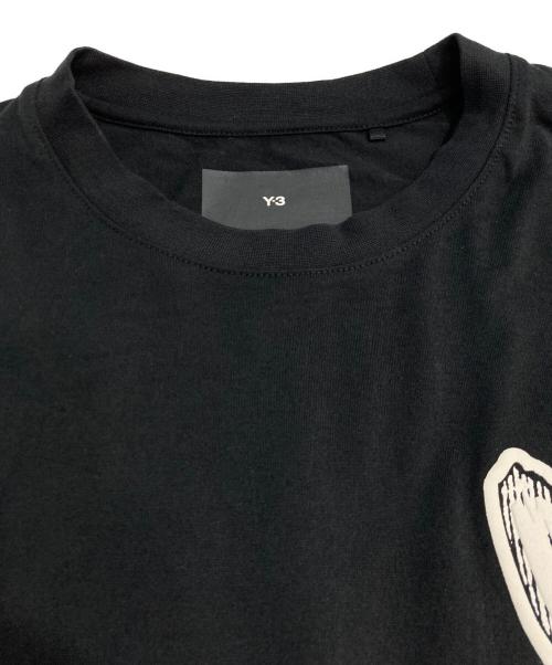 Y-3（ワイスリー）Y-3 (ワイスリー) BRUSH GFX SS T ブラッシュ グラフィックス Tシャツ ブラック サイズ:XSの古着・服飾アイテム