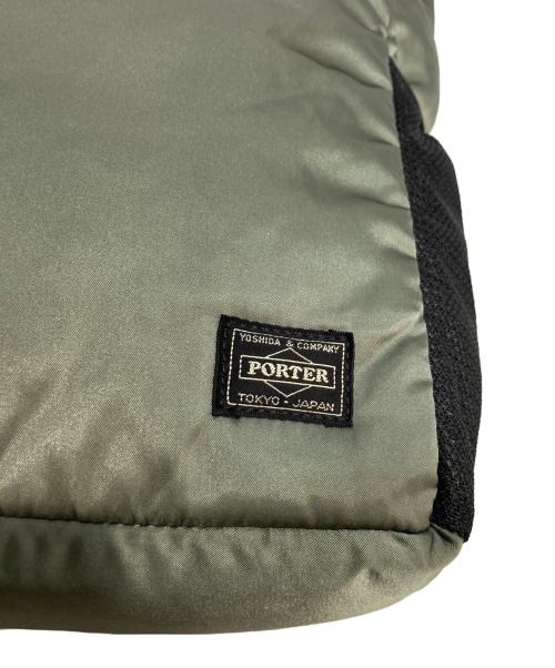 HEAD PORTER（ヘッドポーター）HEAD PORTER (ヘッドポーター) CREAM TOTE BAG クリーム トートバッグ オリーブの古着・服飾アイテム