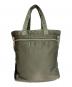 HEAD PORTER (ヘッドポーター) CREAM TOTE BAG クリーム トートバッグ オリーブ：10000円