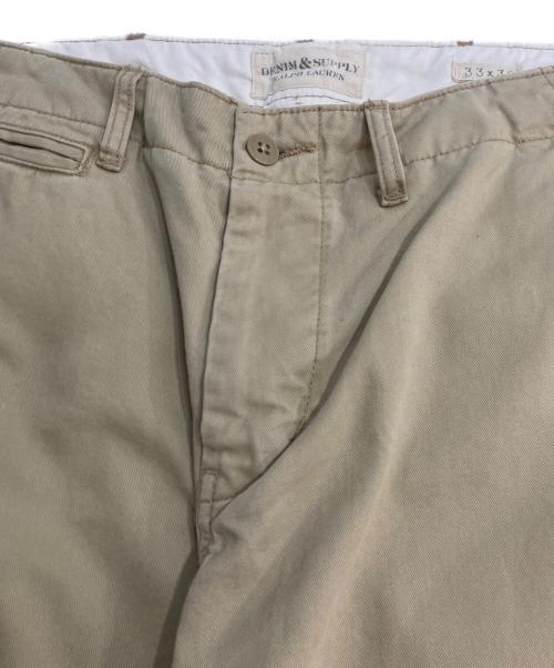 Denim & Supply Ralph Lauren（デニム＆サプライ ラルフローレン）Denim & Supply Ralph Lauren (デニム＆サプライ ラルフローレン) チノパンツ CHINO PANTS ベージュ サイズ:Ｗ33の古着・服飾アイテム