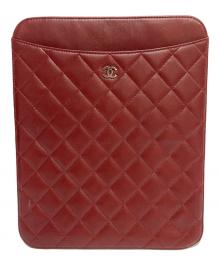 CHANEL（シャネル）の古着「マトラッセipadケース」｜ボルドー