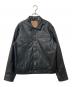 LEVI'S（リーバイス）の古着「JAPAN LIMITED LEATHER TRUCKER JACKET レザートラッカージャケット」｜ブラック