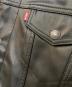 中古・古着 LEVI'S (リーバイス) JAPAN LIMITED LEATHER TRUCKER JACKET レザートラッカージャケット ブラック サイズ:M：25000円