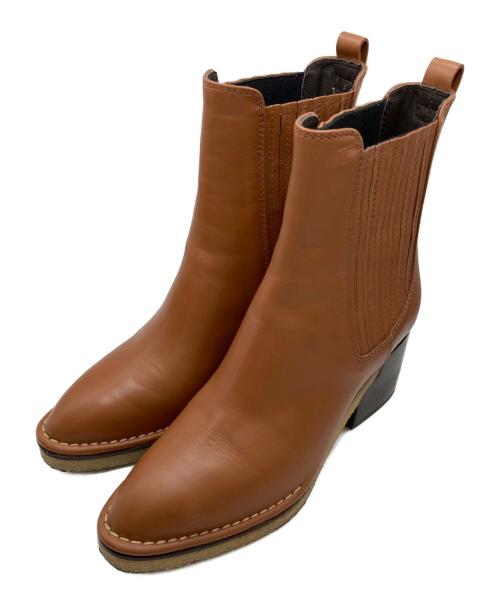 TOD'S（トッズ）TOD'S (トッズ) ショートブーツ ブラウン サイズ:38の古着・服飾アイテム