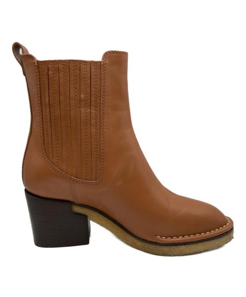 TOD'S（トッズ）TOD'S (トッズ) ショートブーツ ブラウン サイズ:38の古着・服飾アイテム