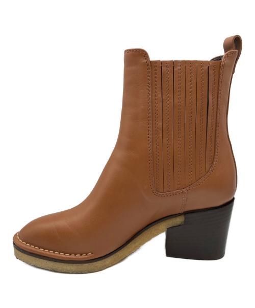 TOD'S（トッズ）TOD'S (トッズ) ショートブーツ ブラウン サイズ:38の古着・服飾アイテム