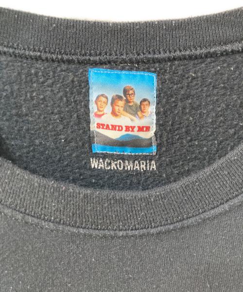 WACKO MARIA（ワコマリア）WACKO MARIA (ワコマリア) STAND BY ME コラボスウェット ブラック サイズ:記載なしの古着・服飾アイテム