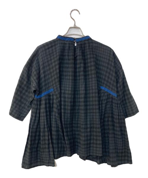 house of lotus（ハウスオブロータス）HOUSE OF LOTUS (ハウスオブロータス) チュニックブラウス ブラック サイズ:Mの古着・服飾アイテム