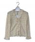 CODEA（コードエー）の古着「Re fluffy lace blouse」｜アイボリー
