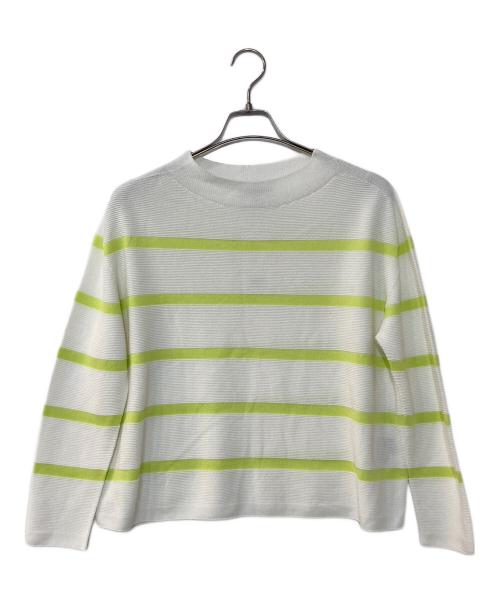 UNTITLED（アンタイトル）UNTITLED (アンタイトル) クロップドニットプルオーバー ホワイト サイズ:02 未使用品の古着・服飾アイテム