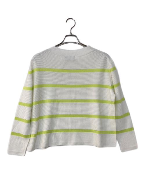 UNTITLED（アンタイトル）UNTITLED (アンタイトル) クロップドニットプルオーバー ホワイト サイズ:02 未使用品の古着・服飾アイテム