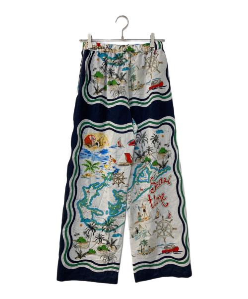 muller of yoshiokubo（ミュラーオブヨシオクボ）muller of yoshiokubo (ミュラーオブヨシオクボ) PALMA PANTS ネイビー サイズ:36 未使用品の古着・服飾アイテム