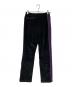 Needles (ニードルズ) コーデュロイ Narrow Track Pants ブラック×パープル サイズ:xs：7000円