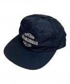 THE H.W.DOG&CO.エイチダブリュードッグアンドコー）の古着「BIKERS CAP」｜ネイビー