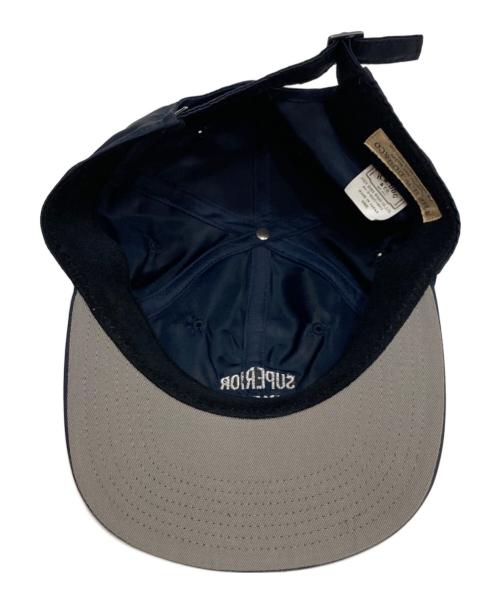 THE H.W.DOG&CO.（エイチダブリュードッグアンドコー）THE H.W.DOG&CO. (エイチダブリュードッグアンドコー) BIKERS CAP ネイビーの古着・服飾アイテム