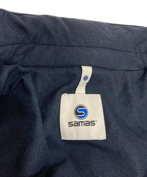samas（サマス）samas (サマス) テーラードダウンジャケット ネイビー サイズ:48の古着・服飾アイテム