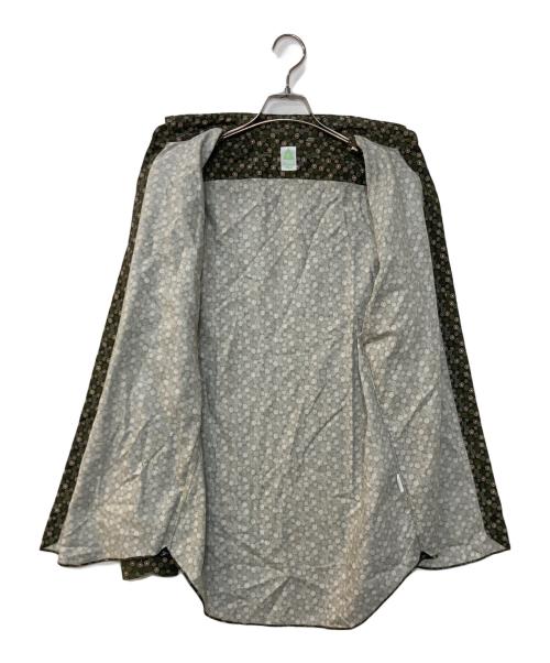 finamore（フィナモレ）finamore (フィナモレ) 小紋L/Sシャツ グリーン サイズ:41の古着・服飾アイテム
