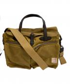 FILSONフィルソン）の古着「24 HOUR TIN BRIEFCASE」｜ブラウン