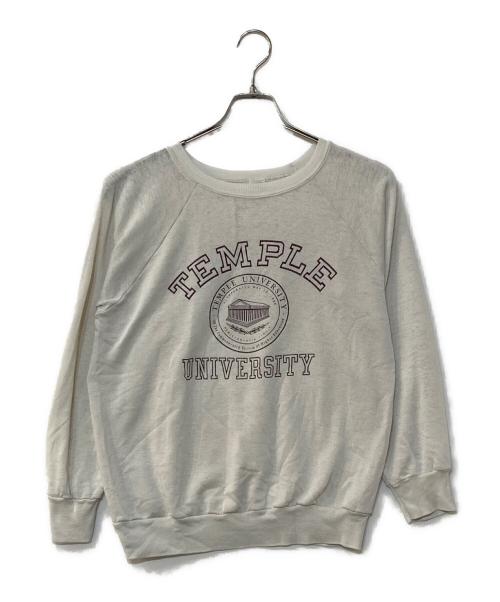 Champion（チャンピオン）Champion (チャンピオン) 80s カレッジスウェット ホワイト サイズ:MEDIUMの古着・服飾アイテム