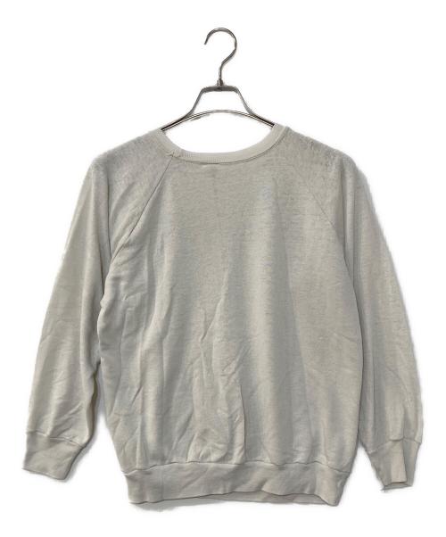 Champion（チャンピオン）Champion (チャンピオン) 80s カレッジスウェット ホワイト サイズ:MEDIUMの古着・服飾アイテム