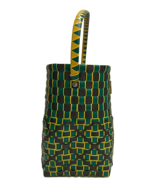 MARNI（マルニ）MARNI (マルニ) POD カゴバッグ グリーンの古着・服飾アイテム