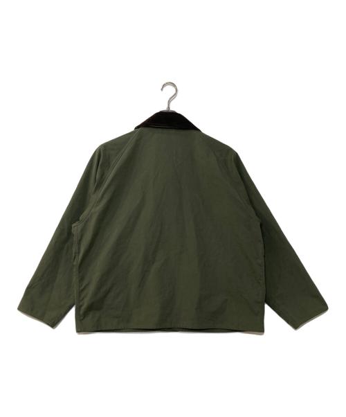Barbour（バブアー）Barbour (バブアー) TRANSPORT ピーチスキン コットンジャケット オリーブ サイズ:40の古着・服飾アイテム