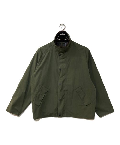 Barbour（バブアー）Barbour (バブアー) TRANSPORT ピーチスキン コットンジャケット オリーブ サイズ:40の古着・服飾アイテム
