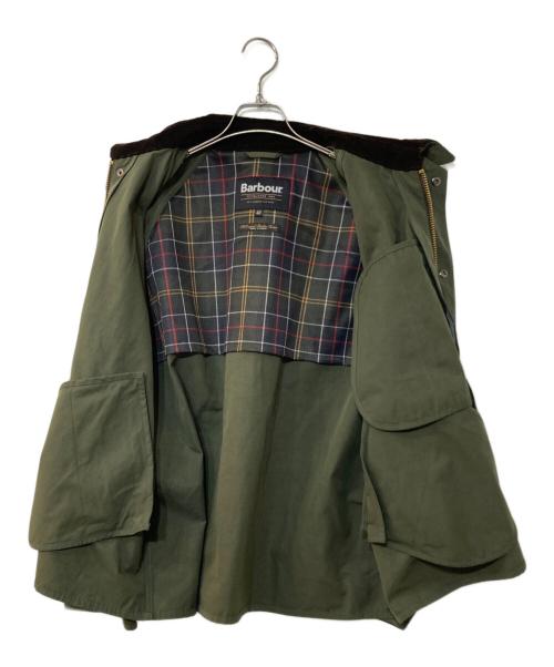 Barbour（バブアー）Barbour (バブアー) TRANSPORT ピーチスキン コットンジャケット オリーブ サイズ:40の古着・服飾アイテム