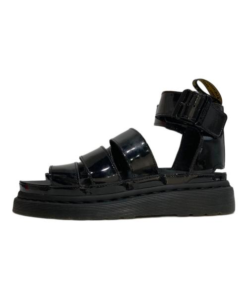 Dr.Martens（ドクターマーチン）Dr.Martens (ドクターマーチン) OLSON レザーサンダル ブラック サイズ:UK4の古着・服飾アイテム