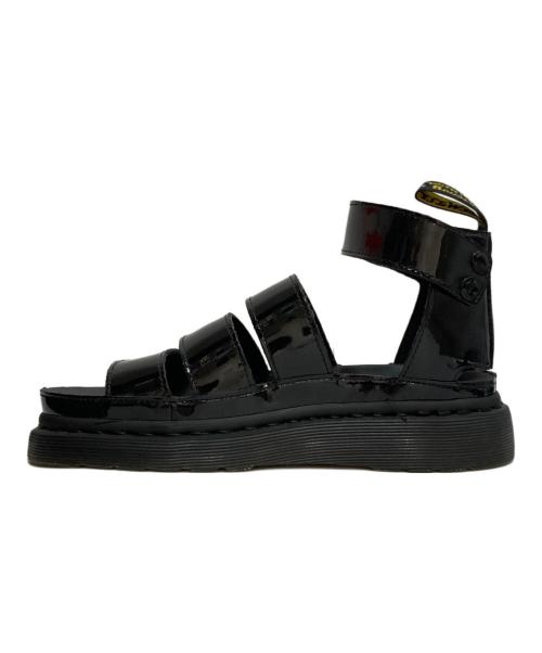 Dr.Martens（ドクターマーチン）Dr.Martens (ドクターマーチン) OLSON レザーサンダル ブラック サイズ:UK4の古着・服飾アイテム