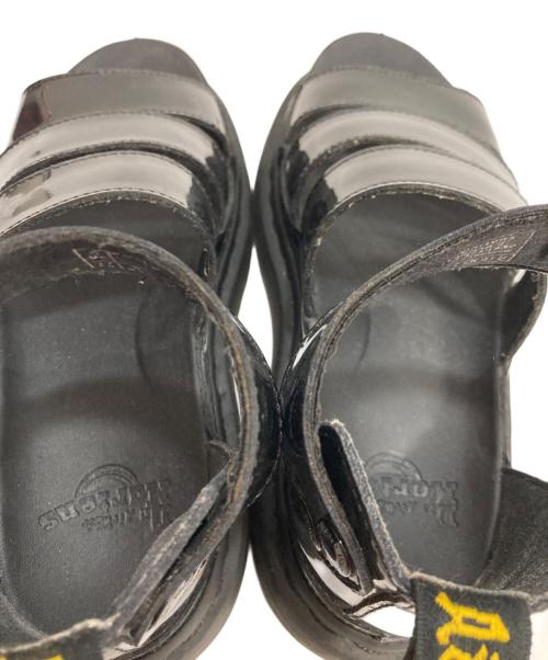 Dr.Martens（ドクターマーチン）Dr.Martens (ドクターマーチン) OLSON レザーサンダル ブラック サイズ:UK4の古着・服飾アイテム