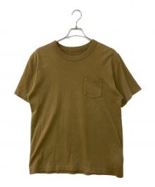 sacai（サカイ）の古着「バックプリントポケットTee」｜オリーブ
