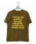 sacai (サカイ) バックプリントポケットTee オリーブ サイズ:2：5000円