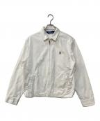 POLO RALPH LAURENポロ・ラルフローレン）の古着「スイングトップ」｜ホワイト