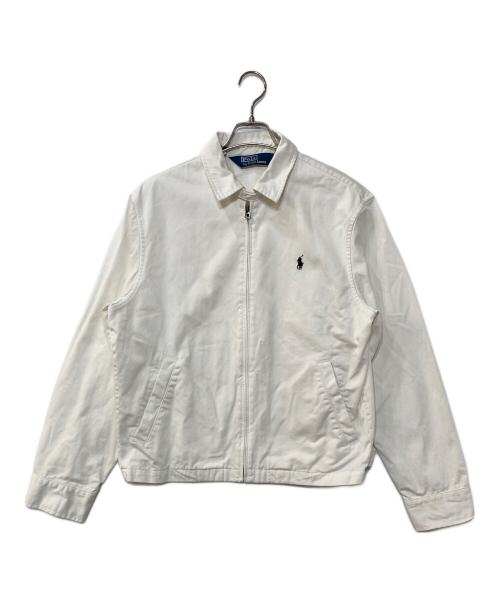POLO RALPH LAUREN（ポロ・ラルフローレン）POLO RALPH LAUREN (ポロ・ラルフローレン) スイングトップ ホワイト サイズ:Mの古着・服飾アイテム