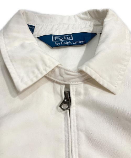 POLO RALPH LAUREN（ポロ・ラルフローレン）POLO RALPH LAUREN (ポロ・ラルフローレン) スイングトップ ホワイト サイズ:Mの古着・服飾アイテム