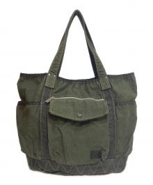 PORTER（ポーター）の古着「CRAG(クラッグ) TOTE BAG」｜グリーン