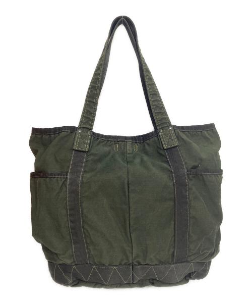 PORTER（ポーター）PORTER (ポーター) CRAG(クラッグ) TOTE BAG グリーンの古着・服飾アイテム