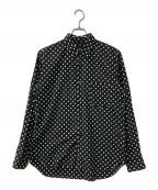 BLACK COMME des GARCONSブラックコムデギャルソン）の古着「ドットL/Sシャツ」｜ブラック