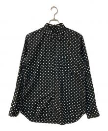 BLACK COMME des GARCONS（ブラックコムデギャルソン）の古着「ドットL/Sシャツ」｜ブラック