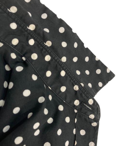 BLACK COMME des GARCONS（ブラックコムデギャルソン）BLACK COMME des GARCONS (ブラックコムデギャルソン) ドットL/Sシャツ ブラック サイズ:Lの古着・服飾アイテム