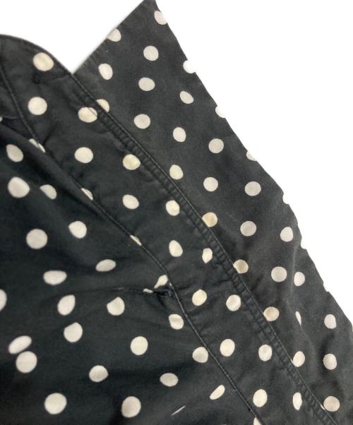 BLACK COMME des GARCONS（ブラックコムデギャルソン）BLACK COMME des GARCONS (ブラックコムデギャルソン) ドットL/Sシャツ ブラック サイズ:Lの古着・服飾アイテム
