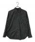 BLACK COMME des GARCONS（ブラックコムデギャルソン）の古着「ドットL/Sシャツ」｜ブラック