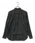 BLACK COMME des GARCONS (ブラックコムデギャルソン) ドットL/Sシャツ ブラック サイズ:L：5000円