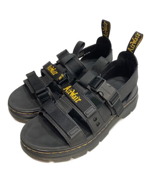 Dr.Martens（ドクターマーチン）Dr.Martens (ドクターマーチン) ストラップサンダル ブラック サイズ:UK7の古着・服飾アイテム