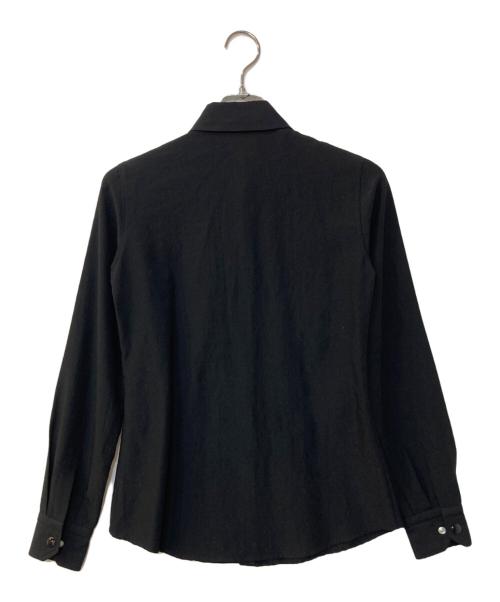 ETRO（エトロ）ETRO (エトロ) エンプロイダリーL/Sシャツ ブラック サイズ:40の古着・服飾アイテム