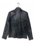 A.A.R (アール) レザーシャツ ブラック サイズ:M：12000円
