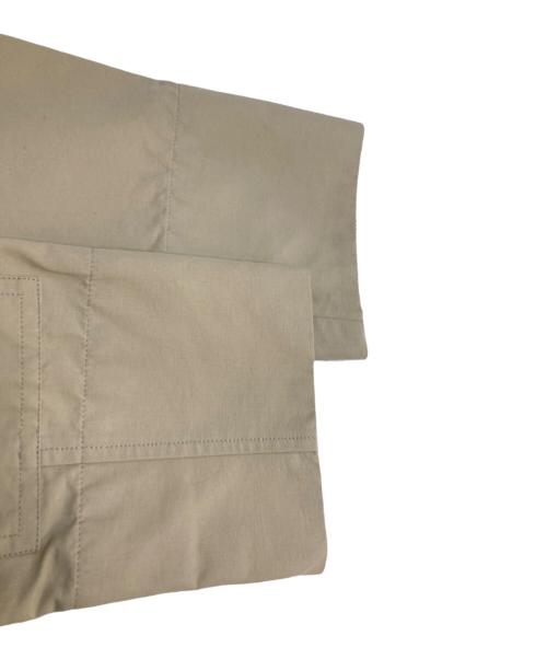 BURBERRY BLACK LABEL（バーバリーブラックレーベル）BURBERRY BLACK LABEL (バーバリーブラックレーベル) コットンナイロンシャツ ベージュ サイズ:1の古着・服飾アイテム